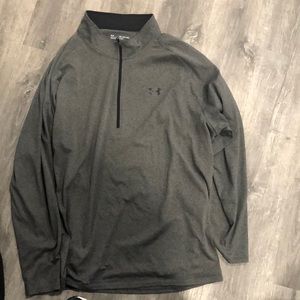 Mens under Armour 1/2 zip grey fleece 4xl